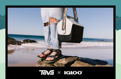 Teva x Igloo Cooler Together